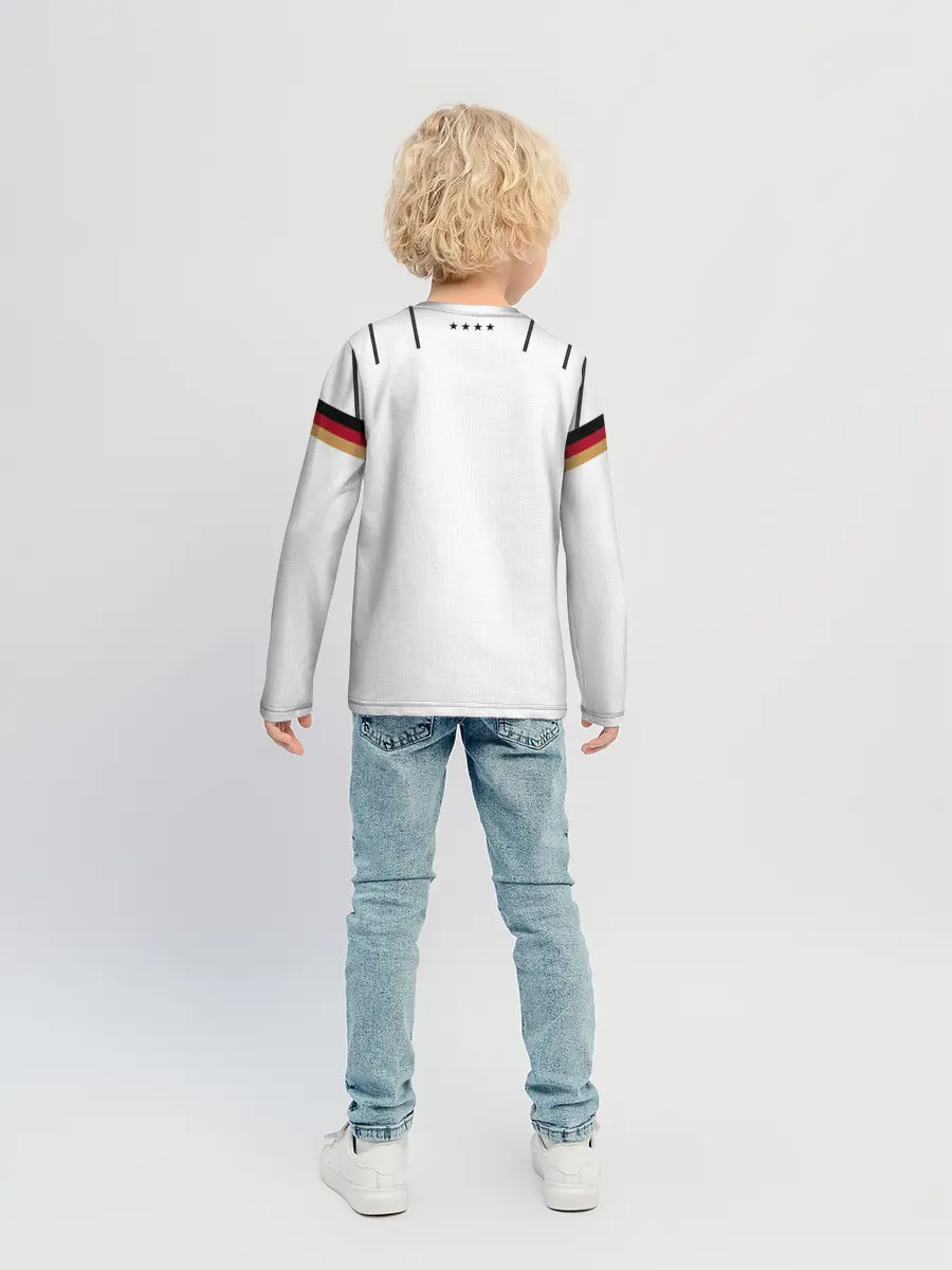 Детский лонгслив / Germany home 2020 EURO