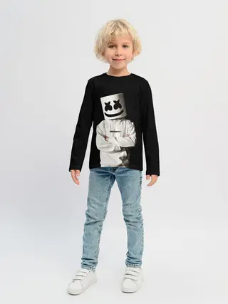 Детский лонгслив / Marshmello