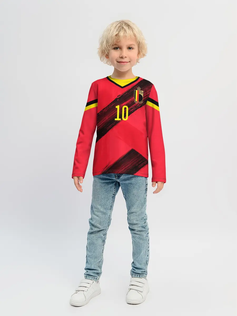 Детский лонгслив / Hazard home EURO 2020