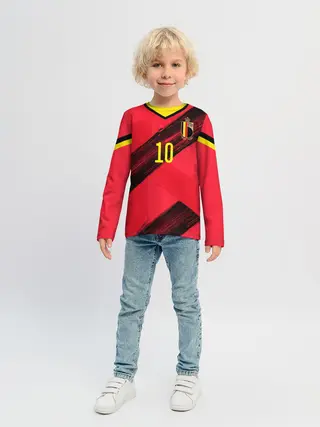 Детский лонгслив / Hazard home EURO 2020