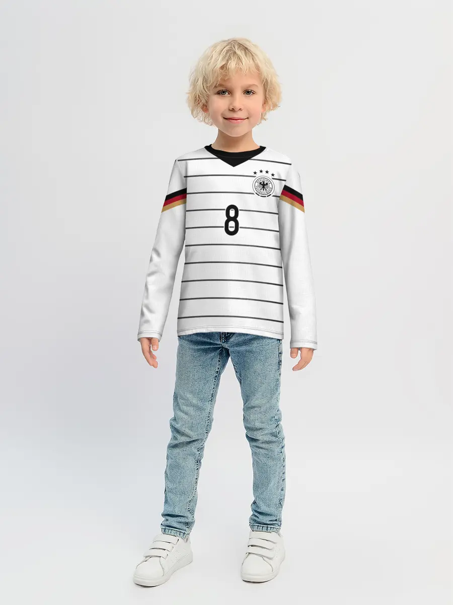 Детский лонгслив / Kross home EURO 2020