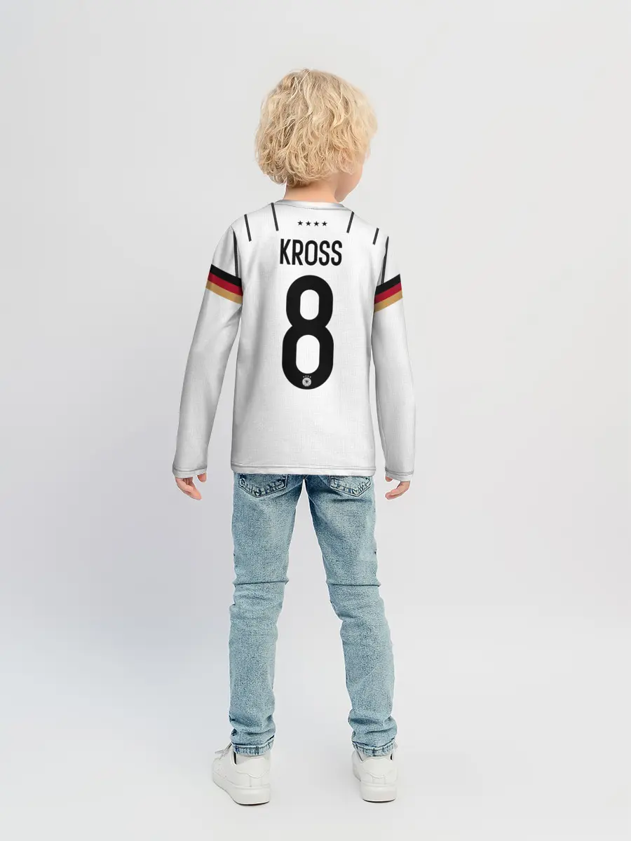 Детский лонгслив / Kross home EURO 2020