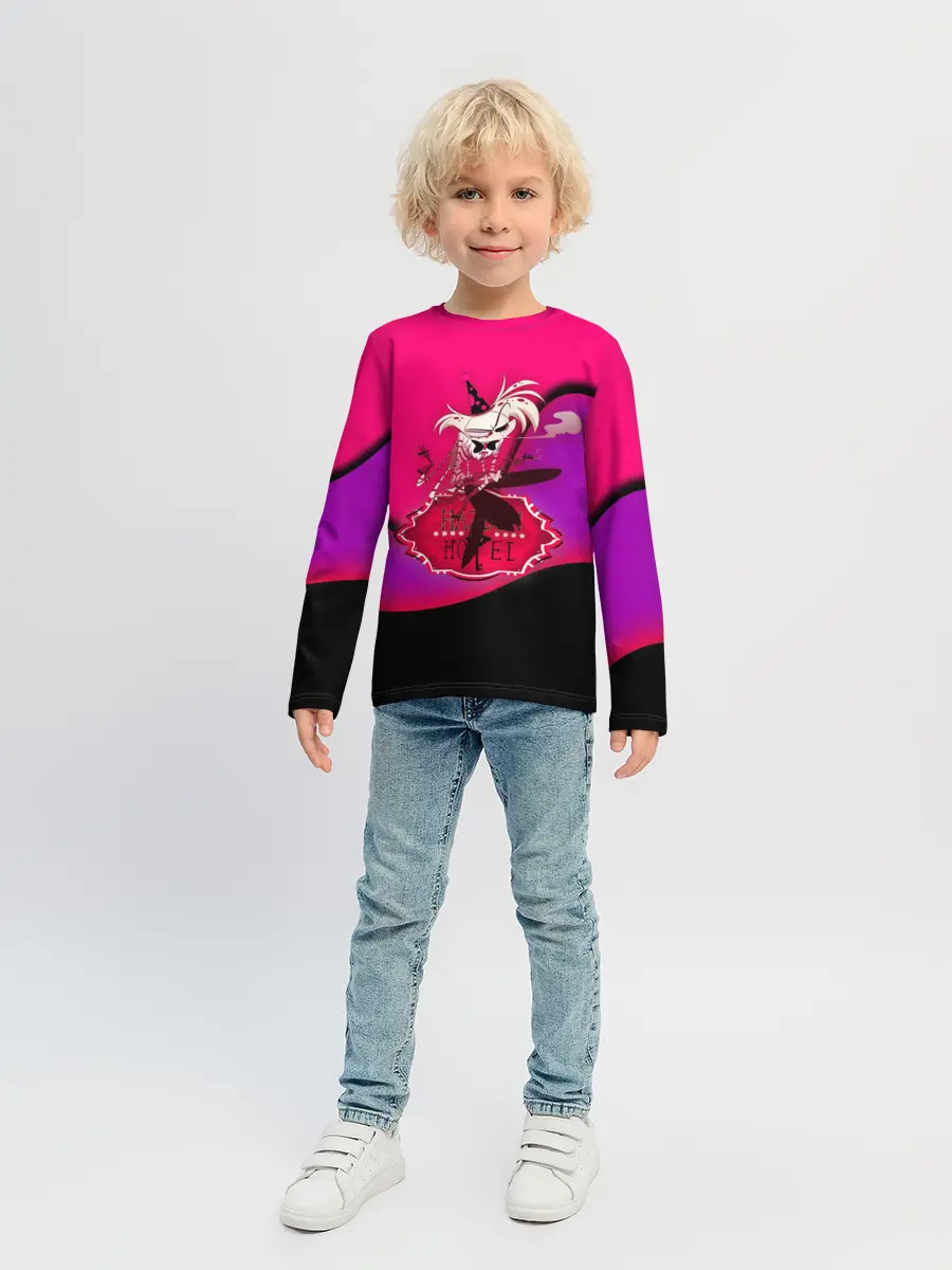 Детский лонгслив / Hazbin Hotel