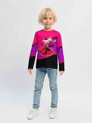 Детский лонгслив / Hazbin Hotel