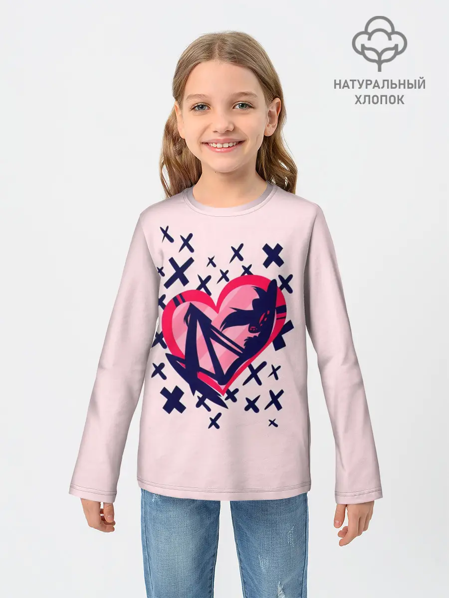 Детский лонгслив / Отель Хазбин