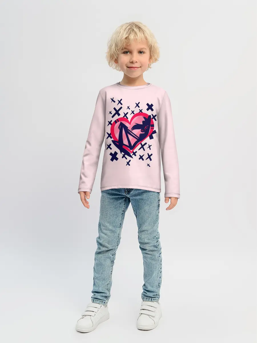 Детский лонгслив / Отель Хазбин