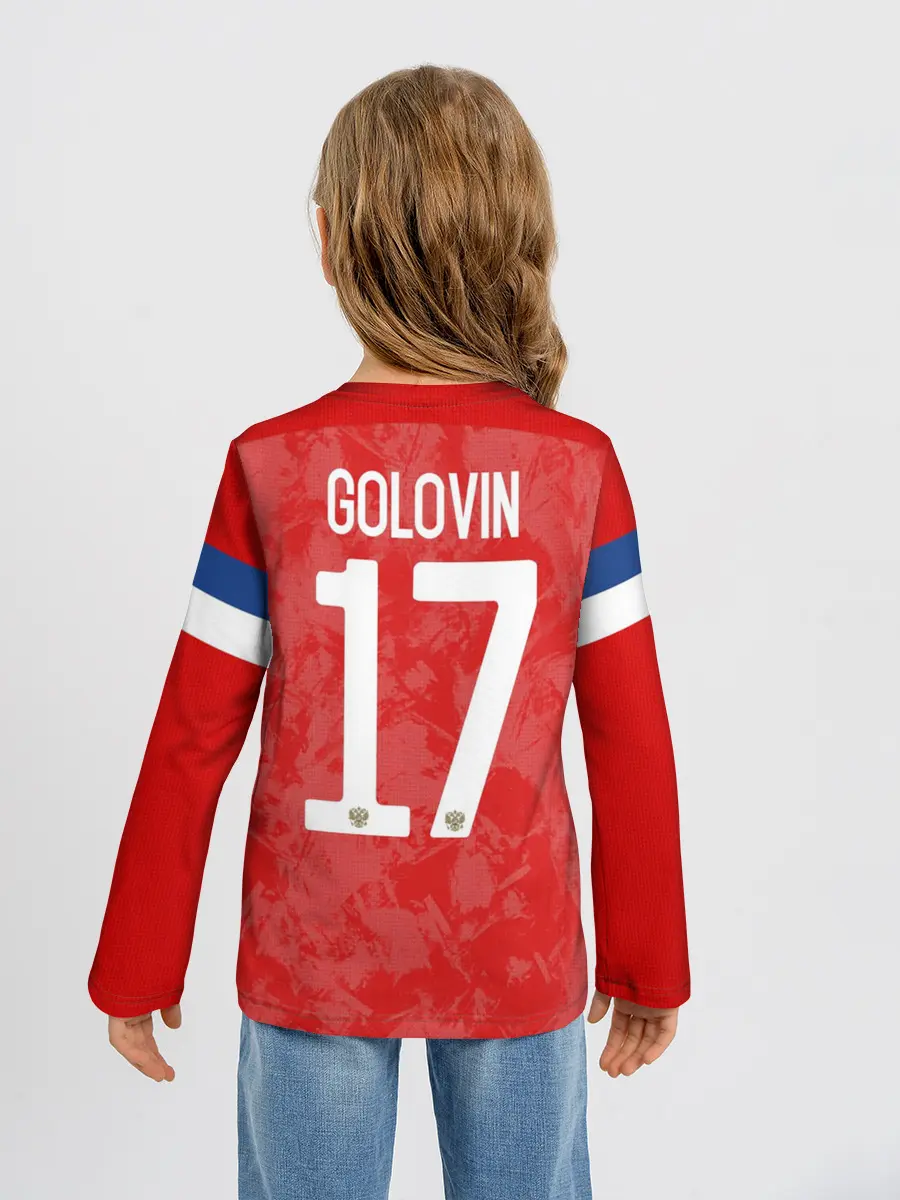 Детский лонгслив / Golovin home EURO 2020