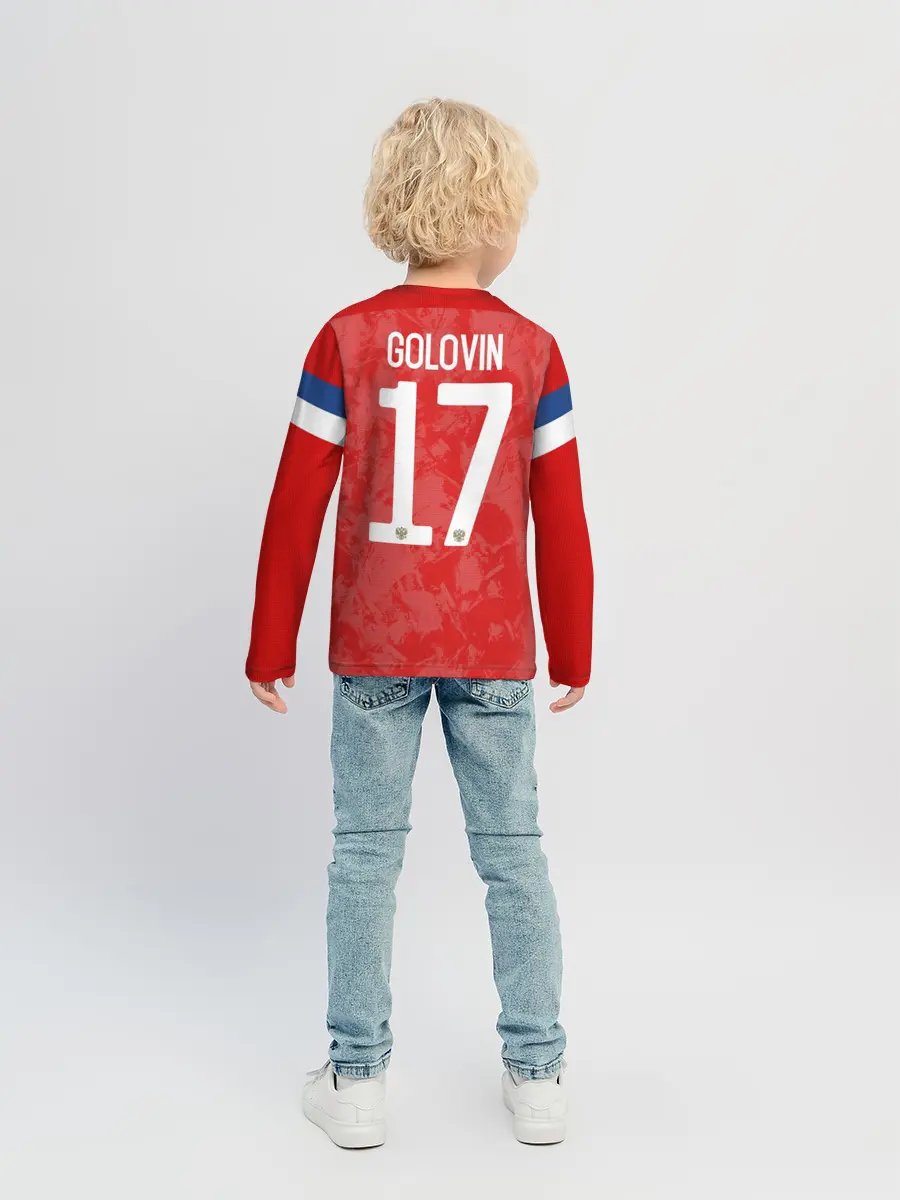 Детский лонгслив / Golovin home EURO 2020