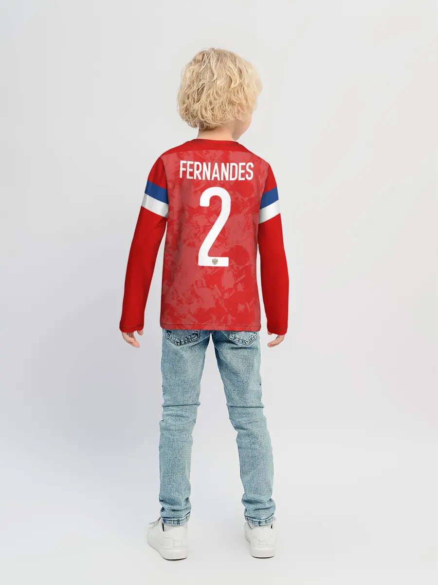 Детский лонгслив / Fernandes home EURO 2020