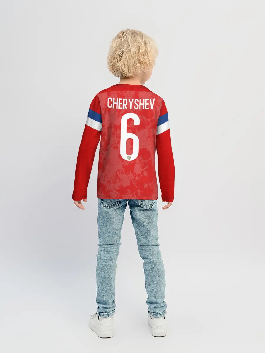 Детский лонгслив / Cheryshev home EURO 2020