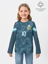 Детский лонгслив / Messi away Copa America 2020