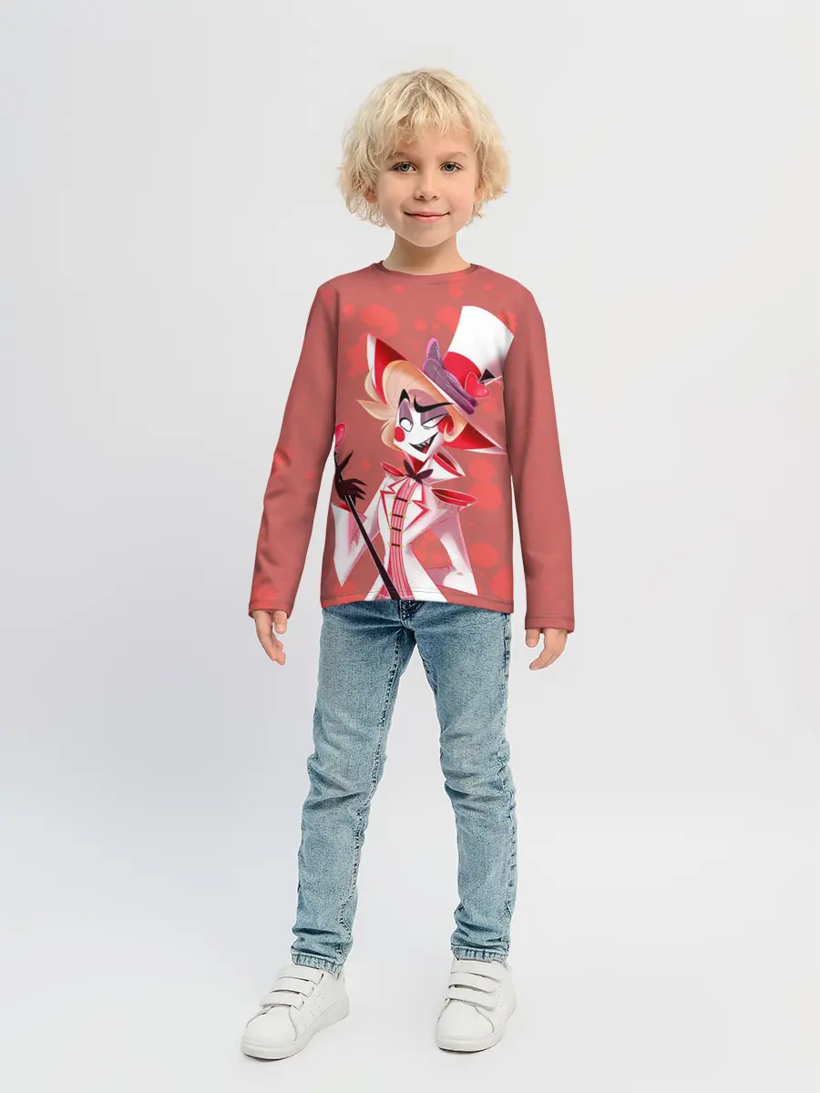 Детский лонгслив / Отель хазбин