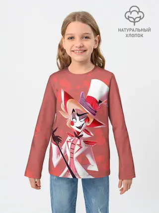 Детский лонгслив / Отель хазбин