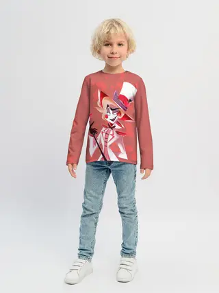 Детский лонгслив / Отель хазбин