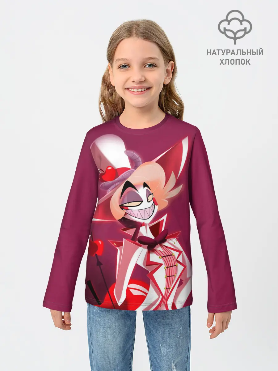 Детский лонгслив / Hazbin Hotel