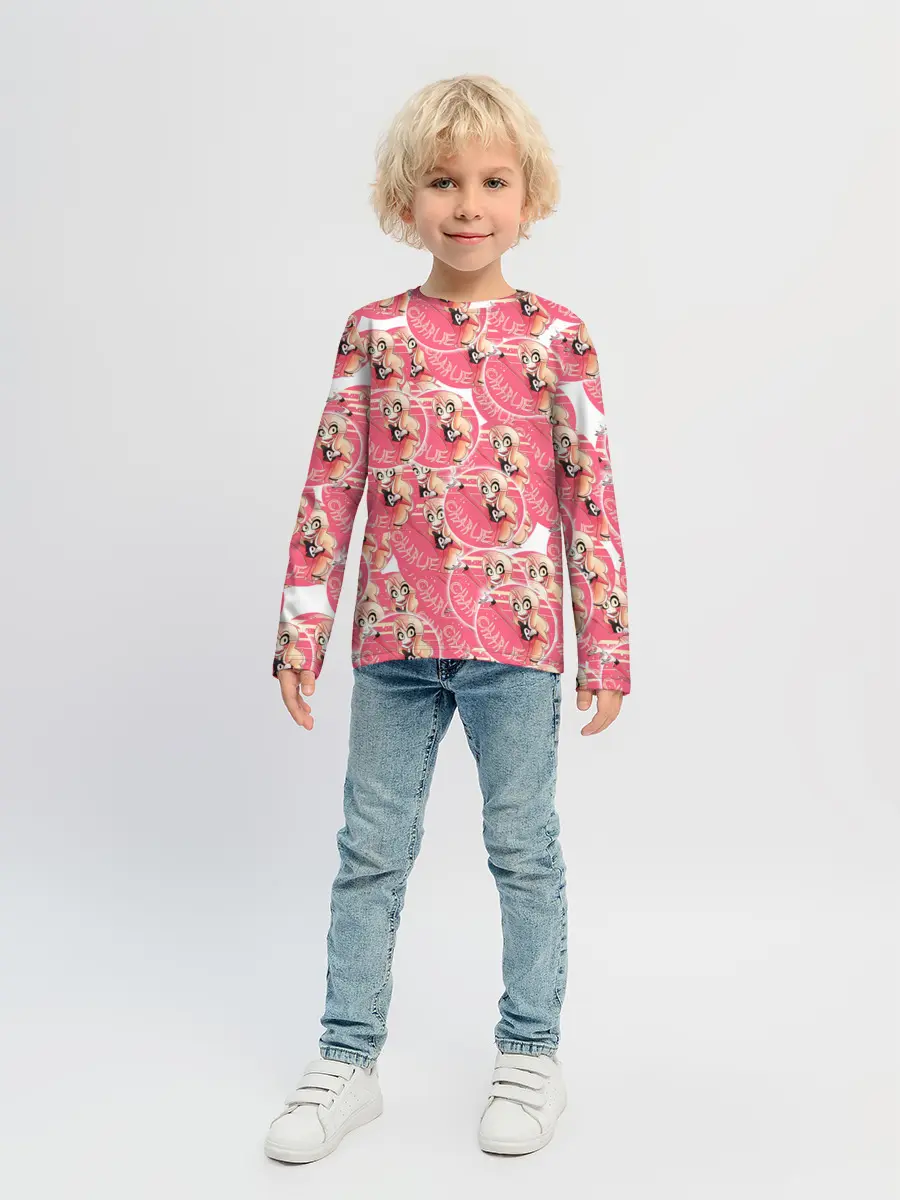 Детский лонгслив / Отель хазбин