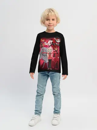 Детский лонгслив / Отель хазбин