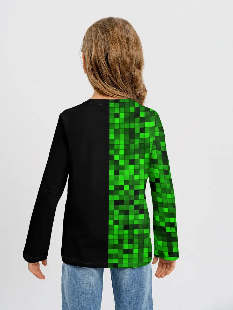 Детский лонгслив / MINECRAFT