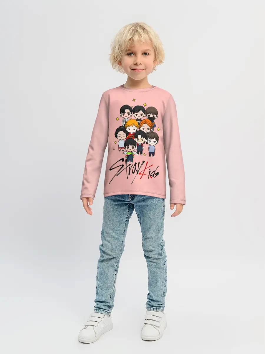 Детский лонгслив / Stray Kids