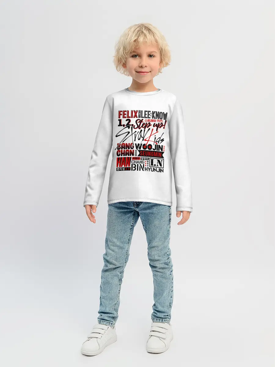 Детский лонгслив / Stray Kids