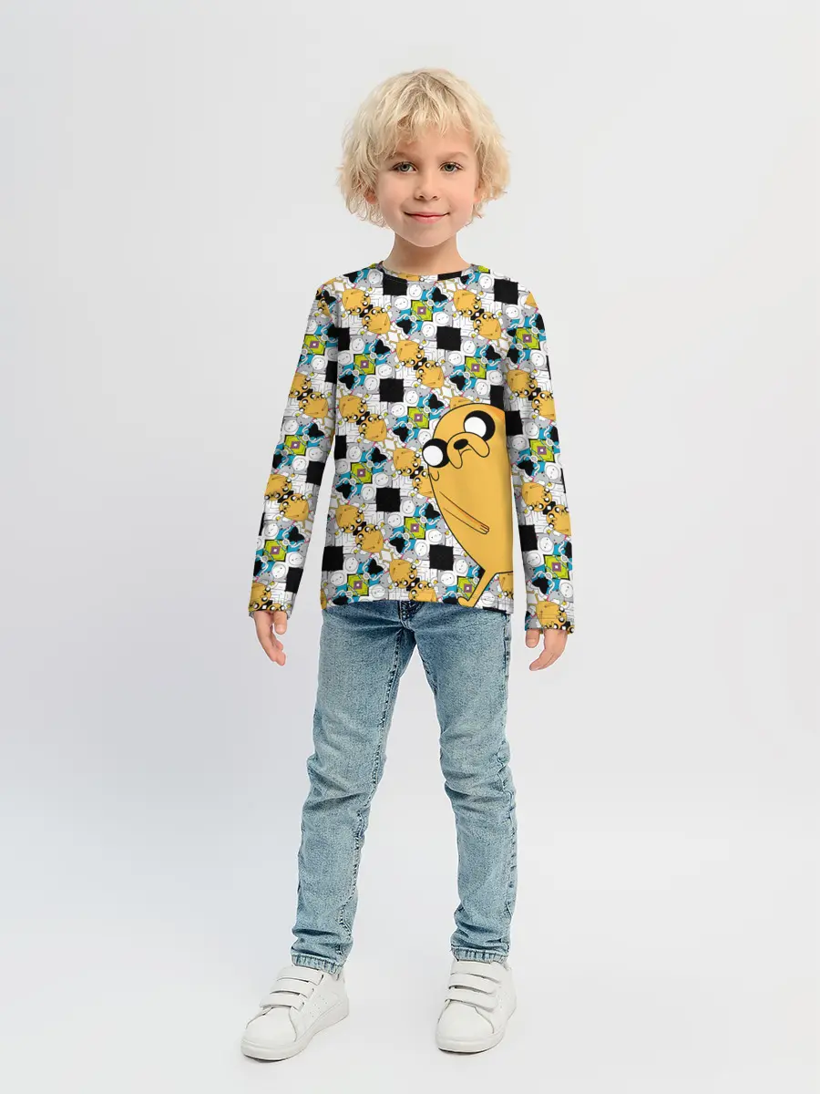 Детский лонгслив / Jake Adventure Time