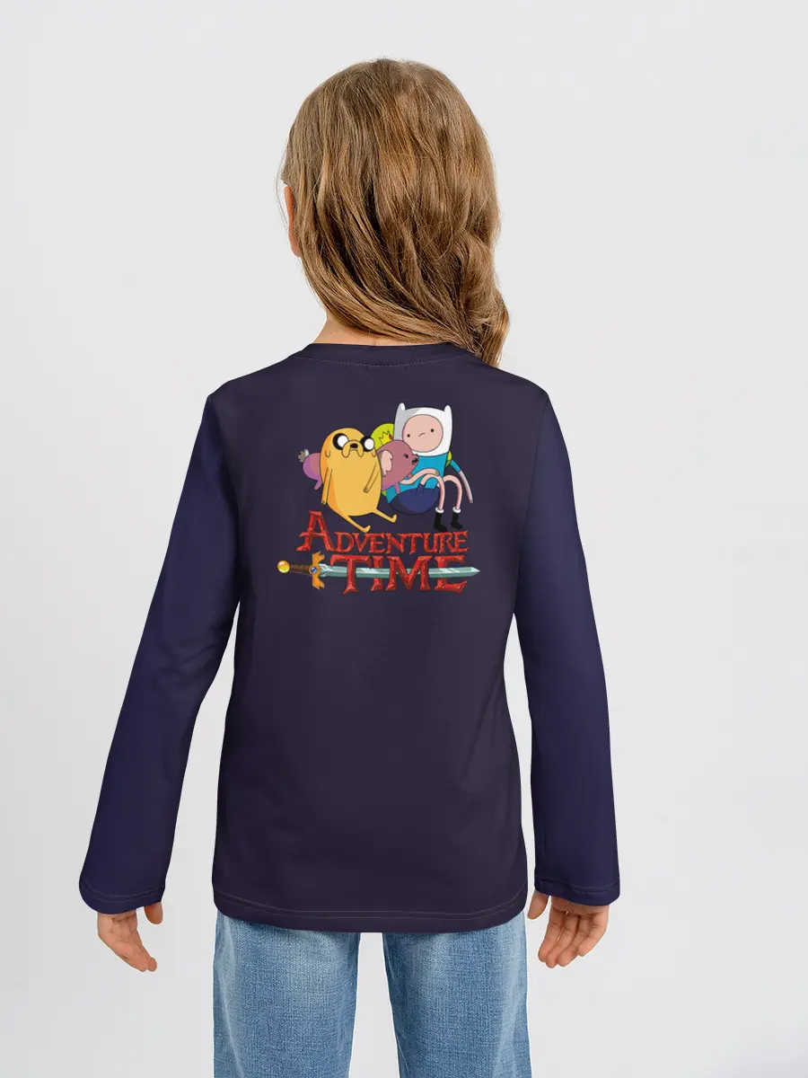 Детский лонгслив / Время Приключений