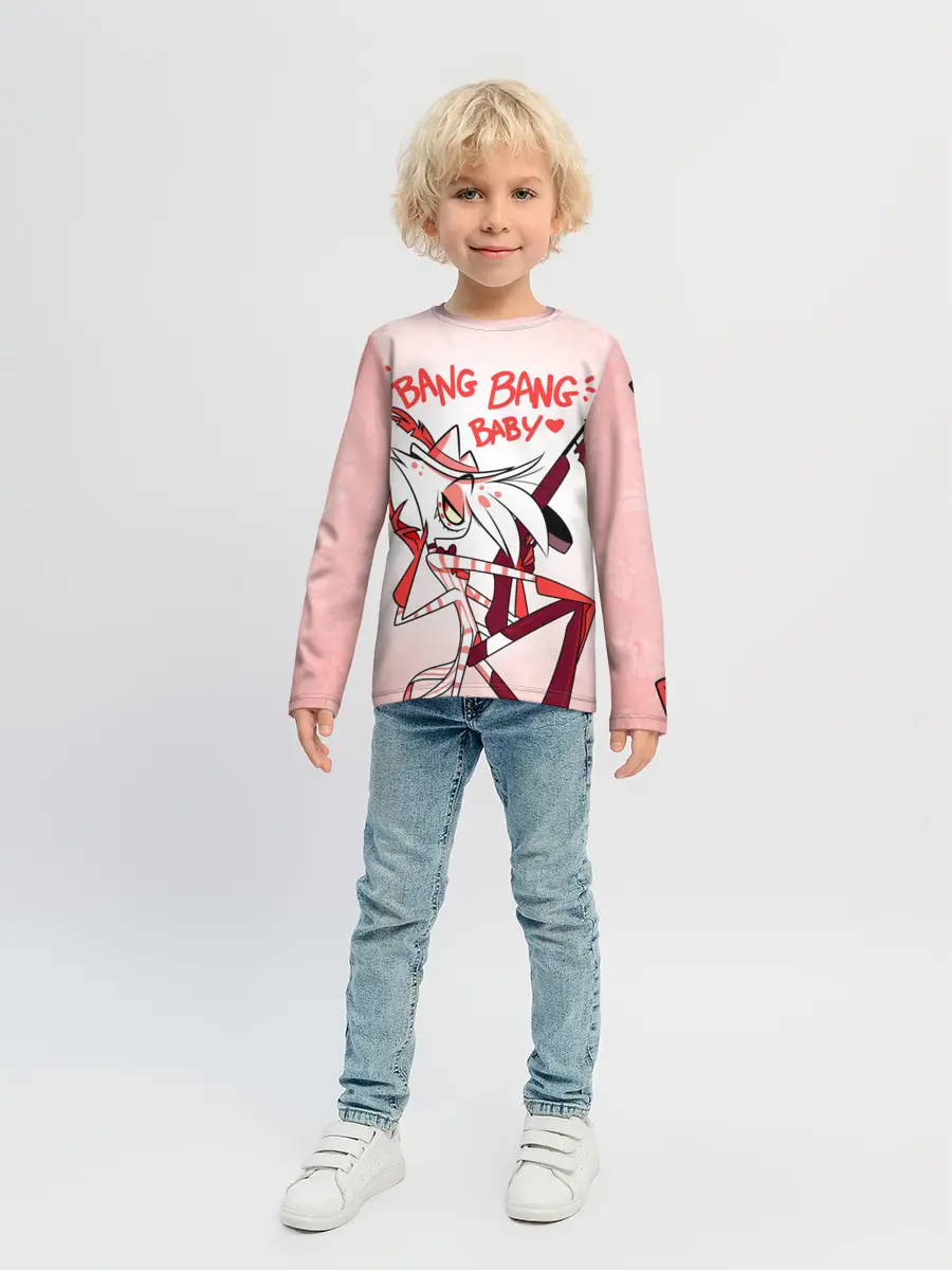 Детский лонгслив / ОТЕЛЬ ХАЗБИН ЭНДЖЕЛ ДАСТ