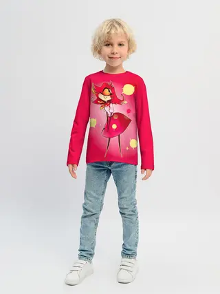 Детский лонгслив / Hazbin Hotel