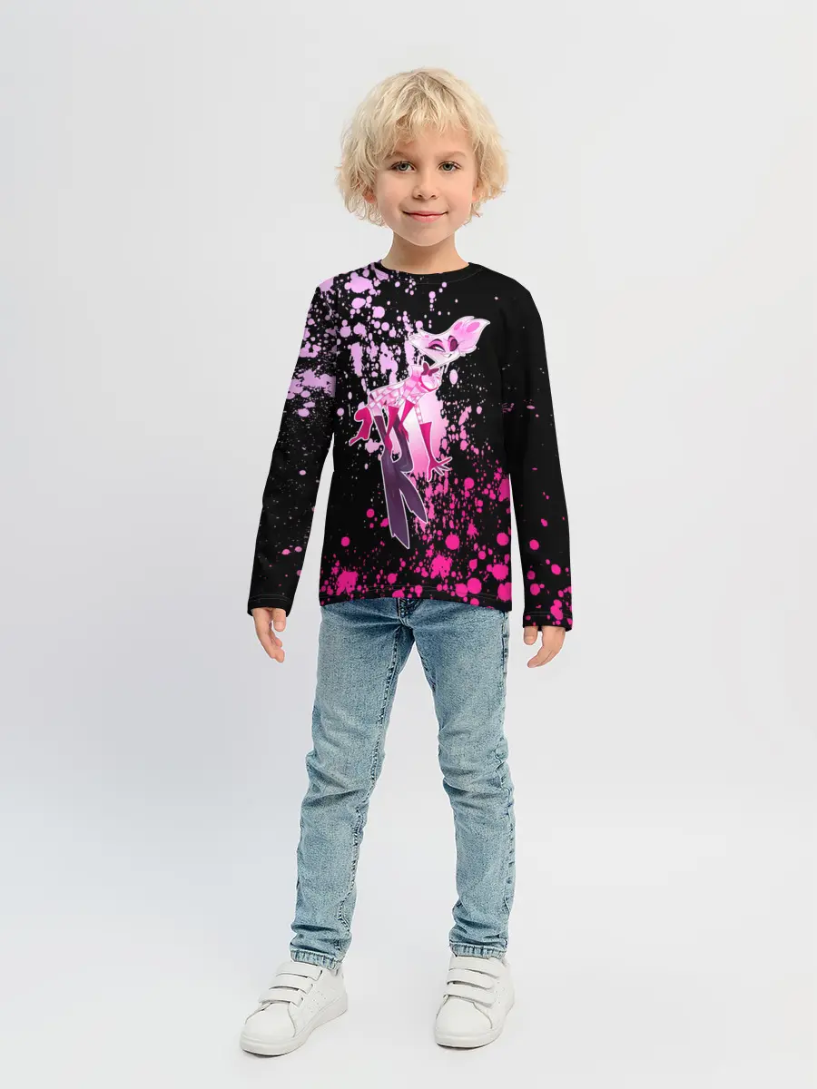 Детский лонгслив / Hazbin Hotel