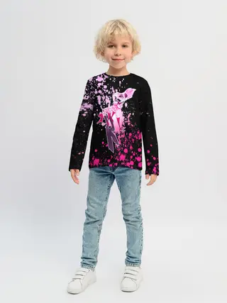 Детский лонгслив / Hazbin Hotel