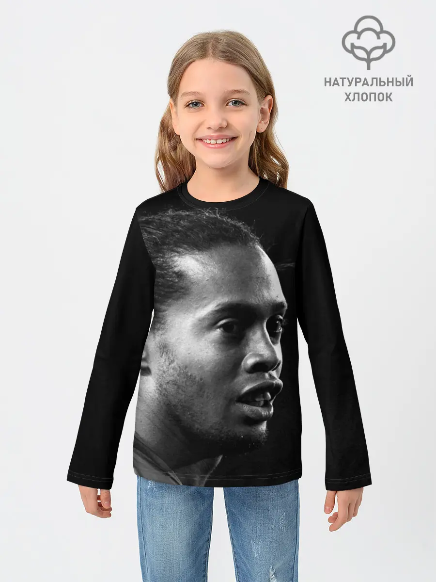 Детский лонгслив / Роналдиньо