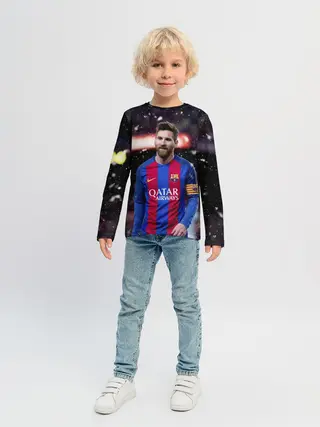 Детский лонгслив / Leo Messi
