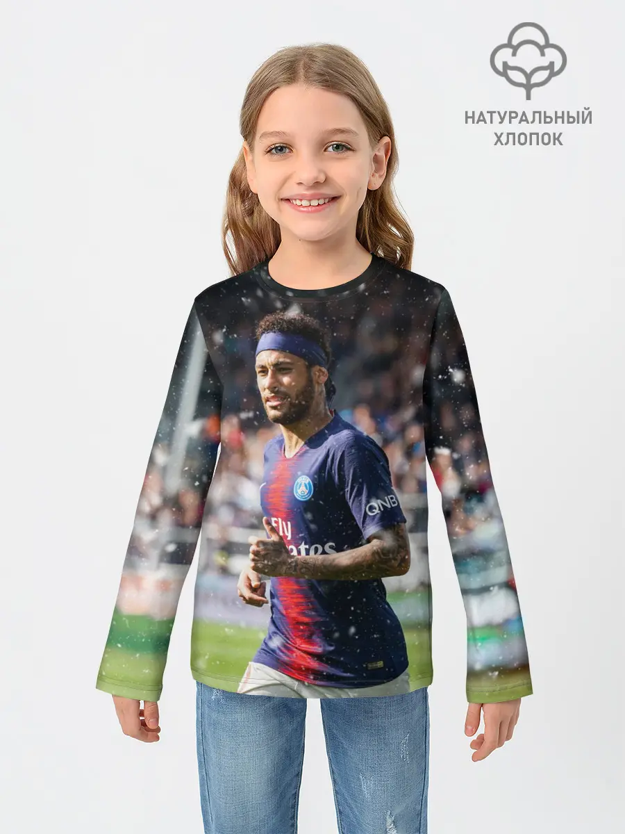 Детский лонгслив / Неймар