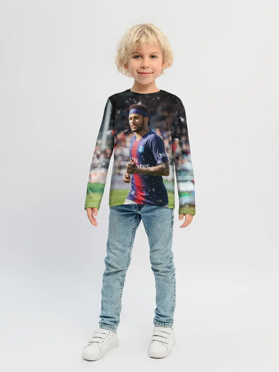 Детский лонгслив / Неймар