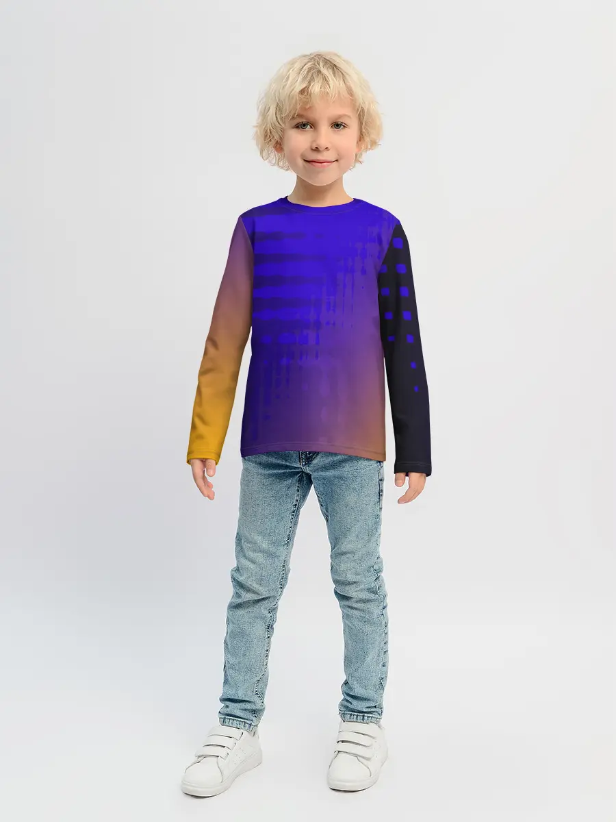 Детский лонгслив / Градиент PRO
