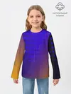 Детский лонгслив / Градиент PRO