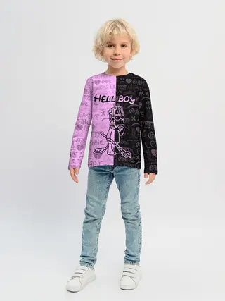 Детский лонгслив / LIL PEEP HELL BOY