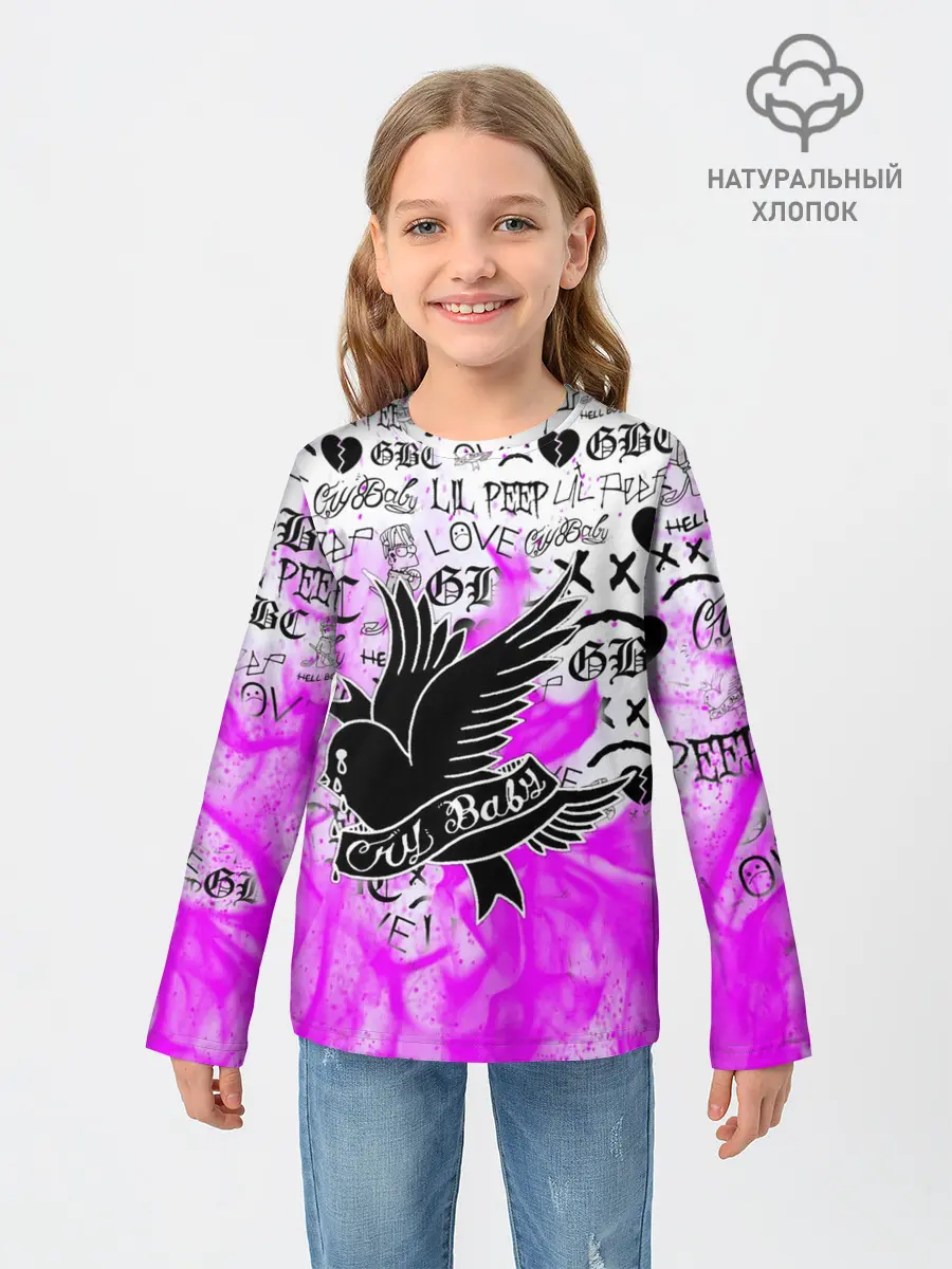 Детский лонгслив / CRY BABY LIL PEEP