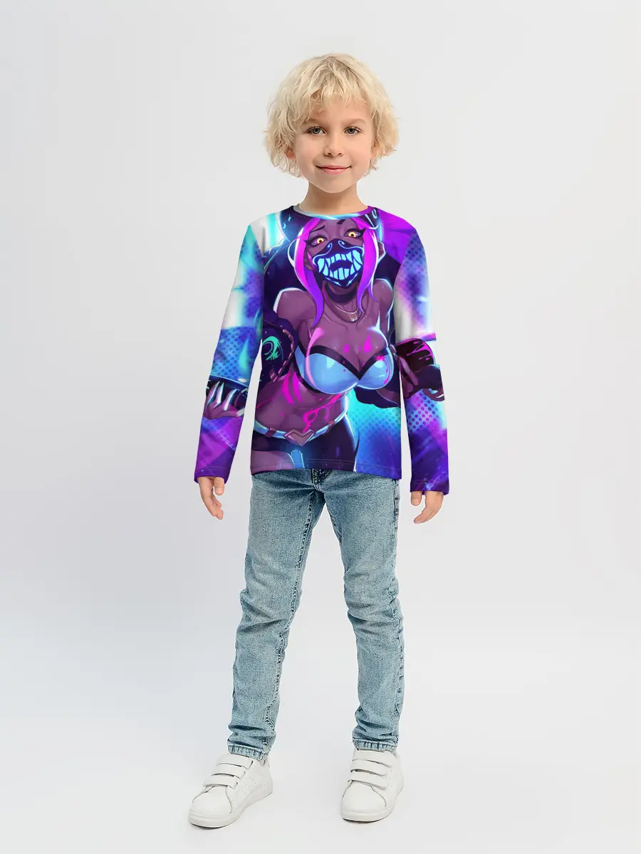 Детский лонгслив / Акали