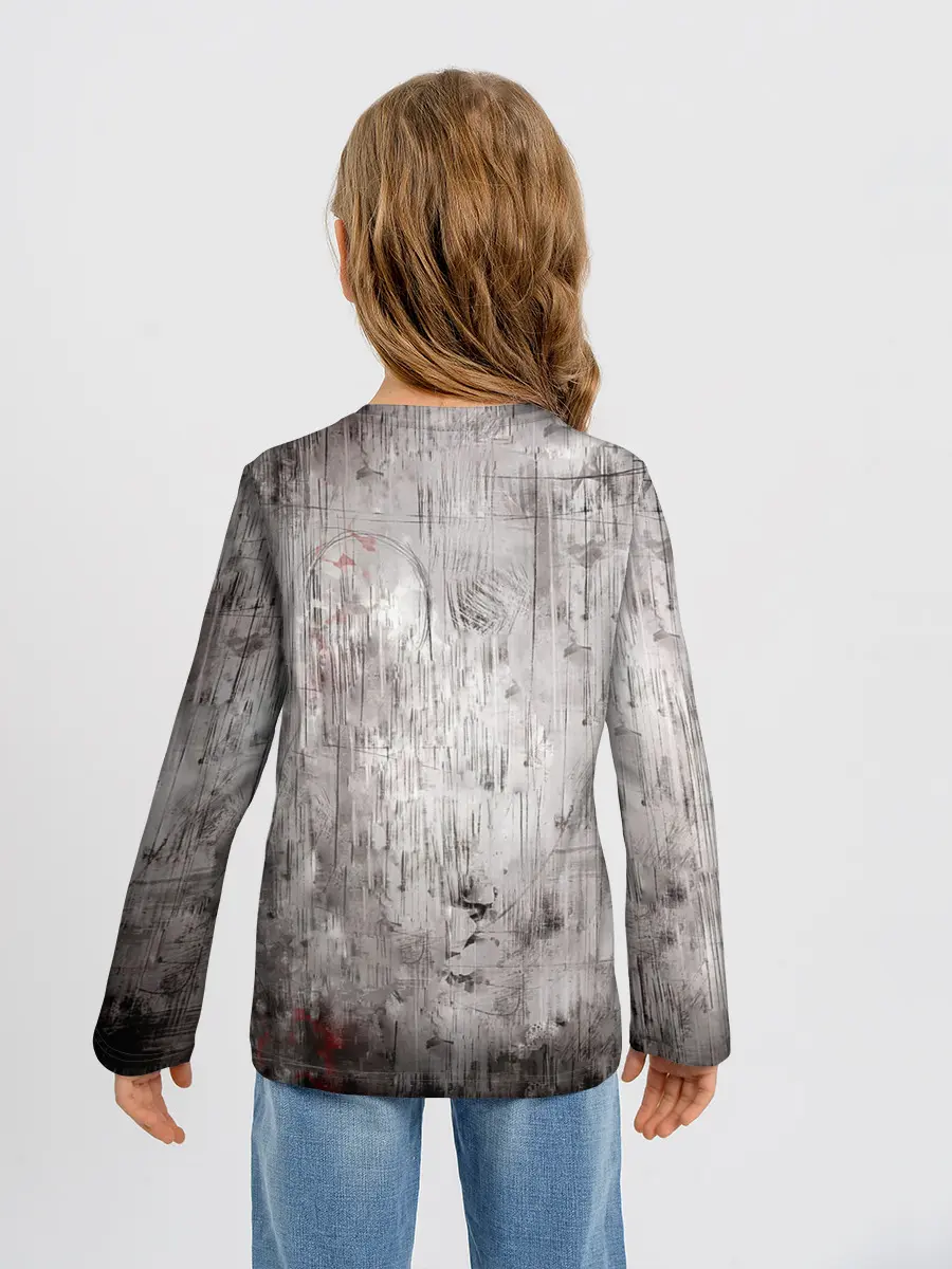 Детский лонгслив / Острые козырьки