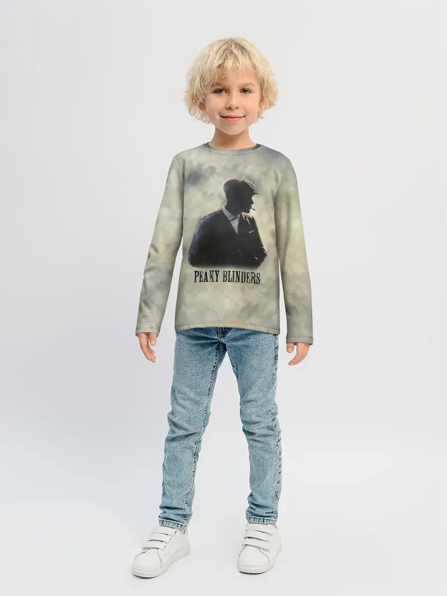 Детский лонгслив / Острые козырьки
