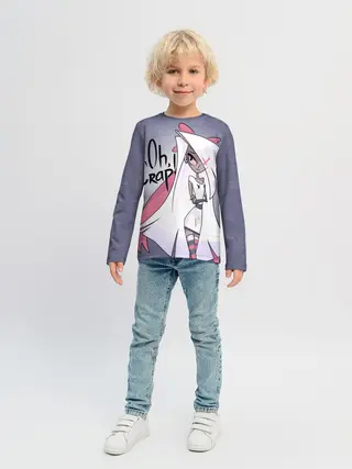 Детский лонгслив / ОТЕЛЬ ХАЗБИН ВЕГГИ