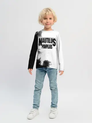 Детский лонгслив / Nautilus Pompilius