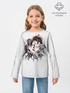 Детский лонгслив / Kimetsu no Yaiba поцелуйчики