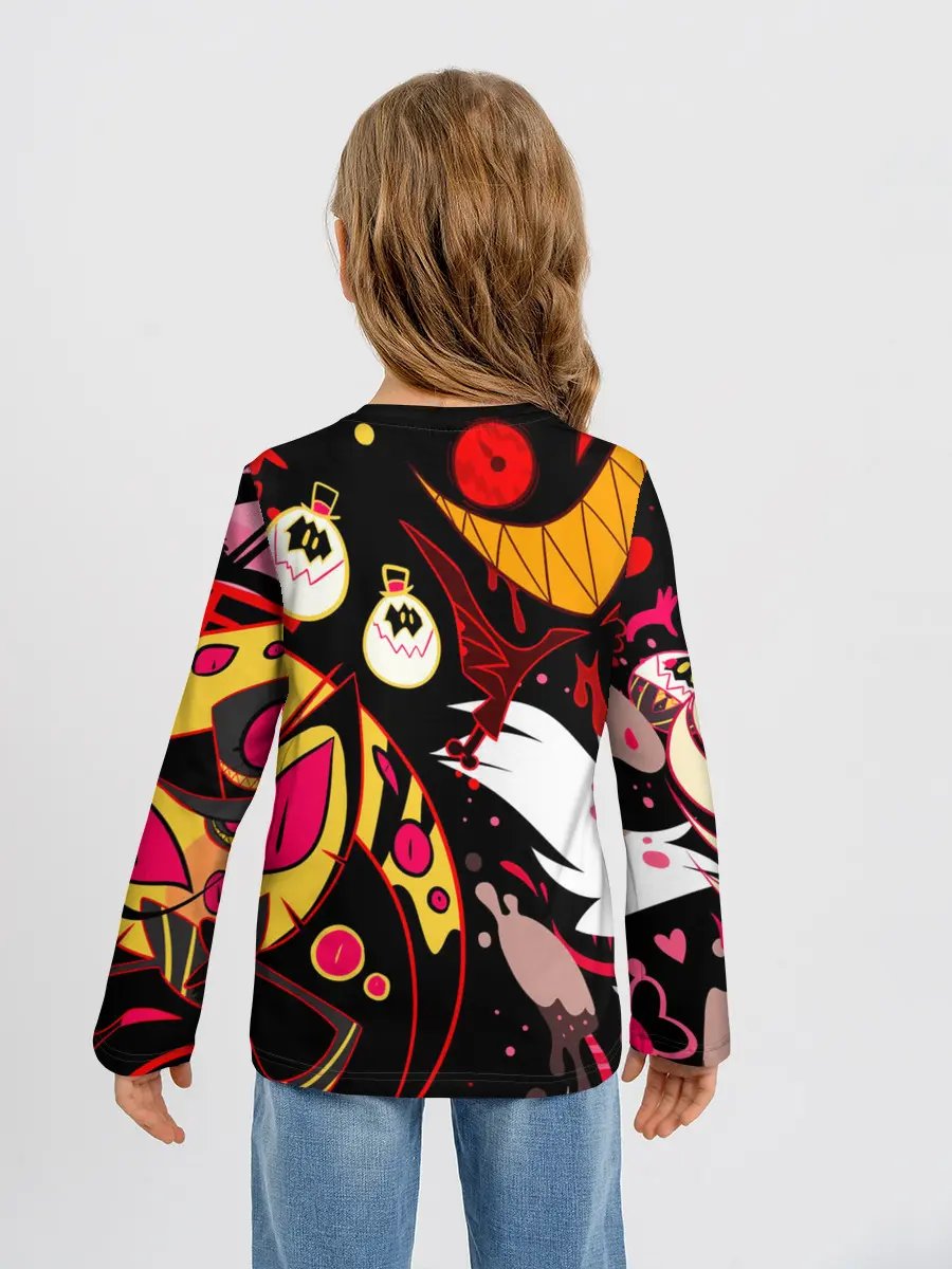 Детский лонгслив / Hazbin Hotel