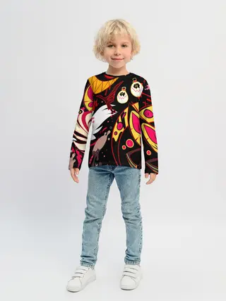 Детский лонгслив / Hazbin Hotel