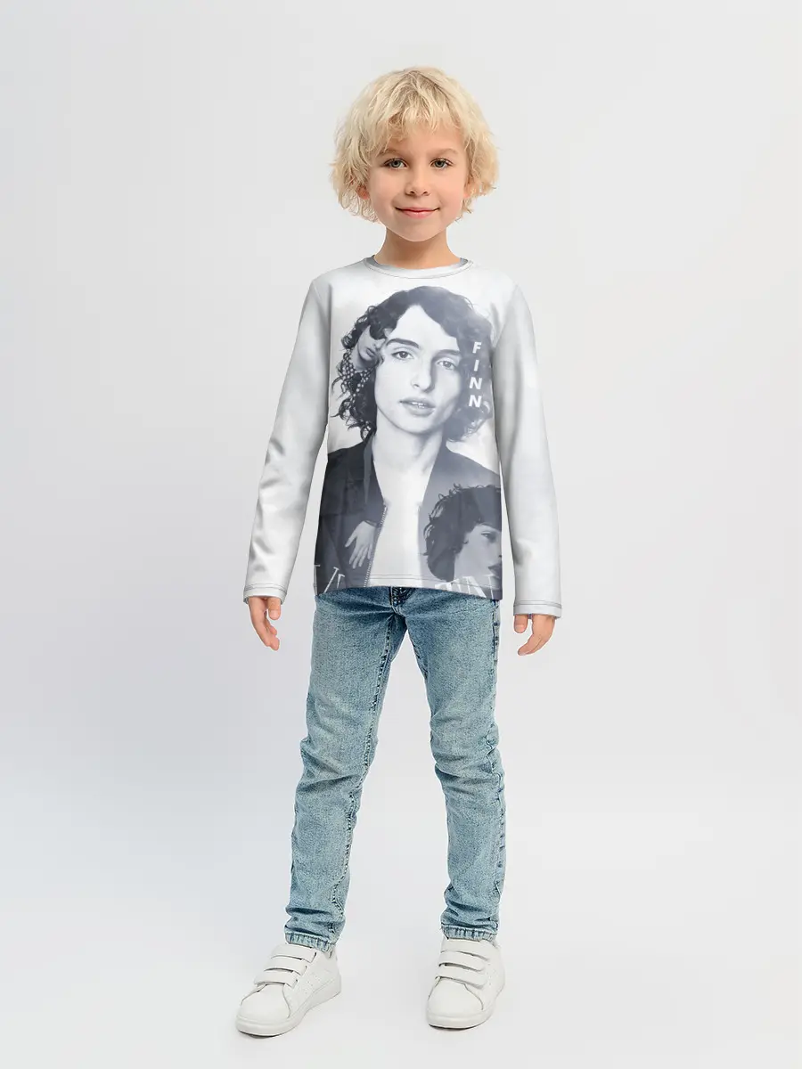 Детский лонгслив / Финн Вулфард