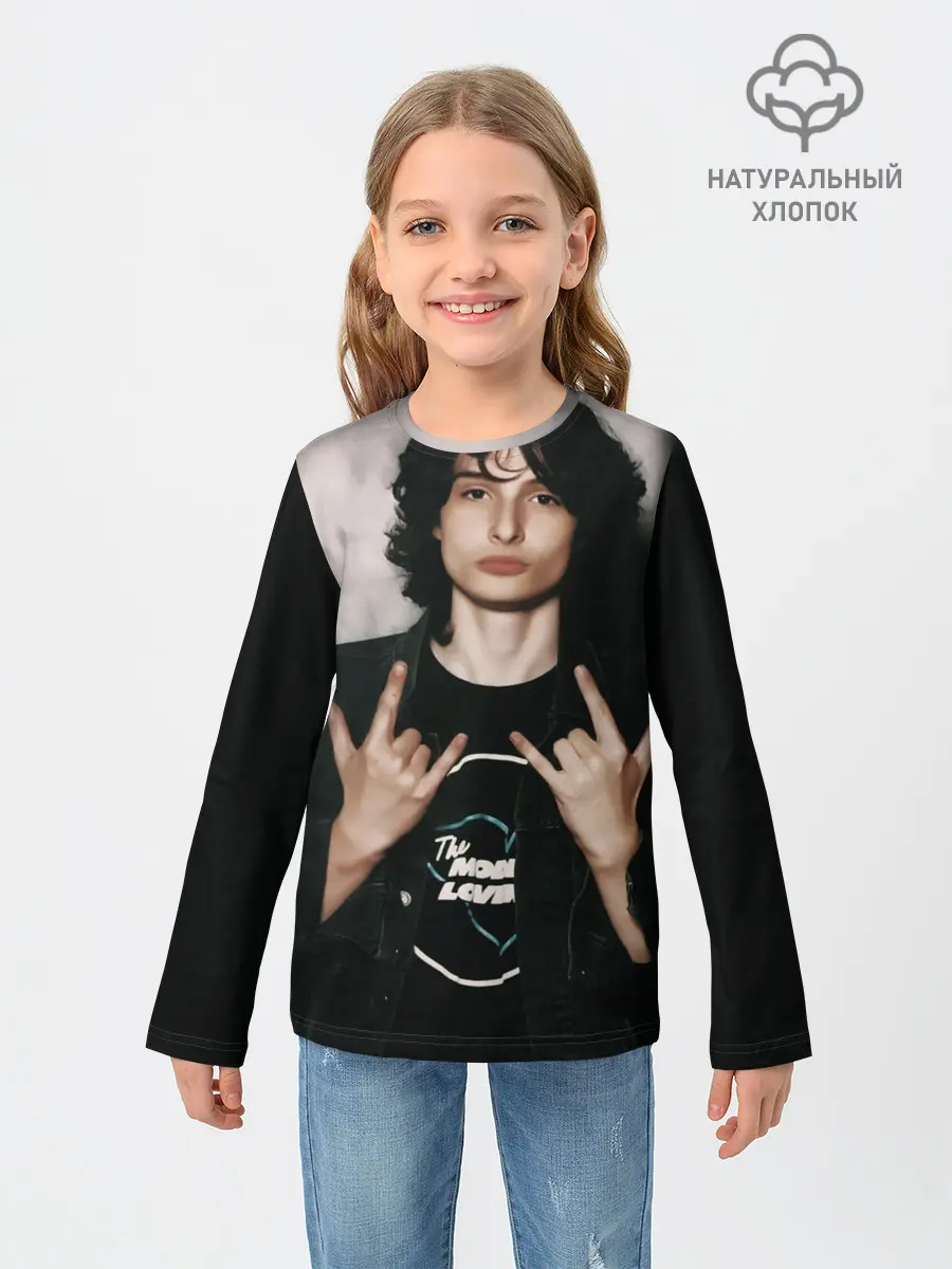 Детский лонгслив / finn wolfhard