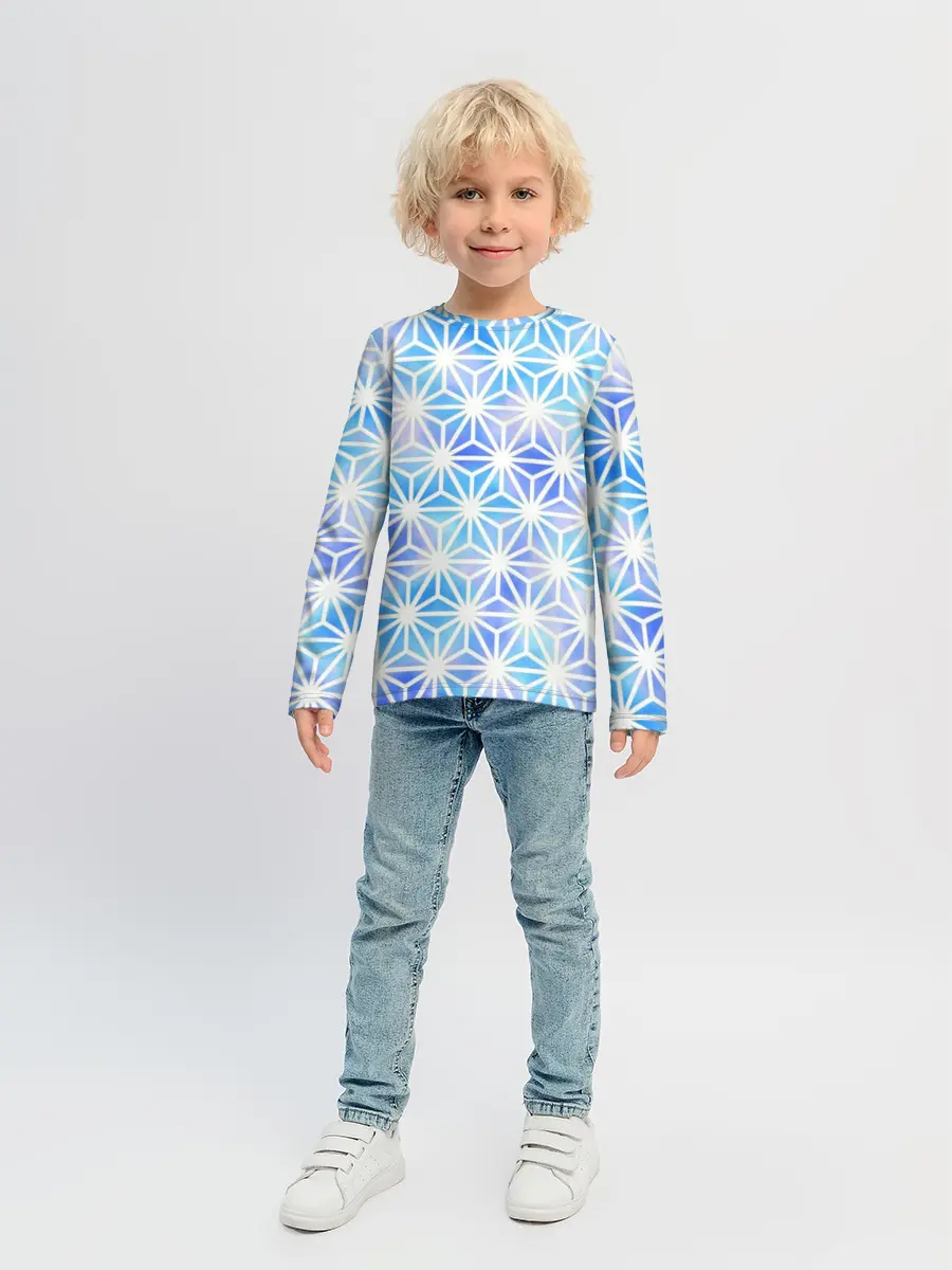 Детский лонгслив / Яркий