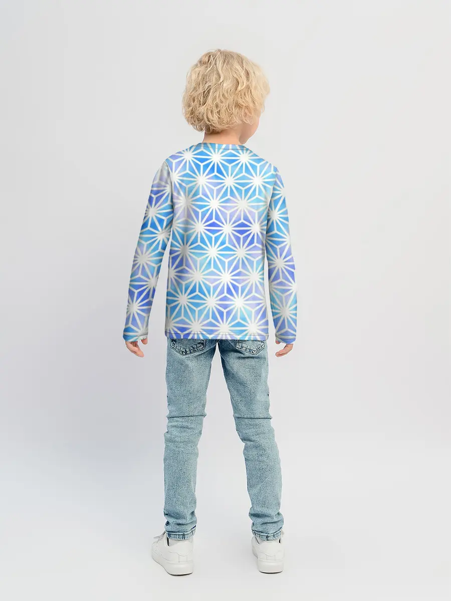 Детский лонгслив / Яркий